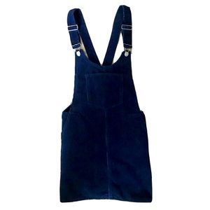 ZARA Trafaluc Corduroy Overall Dress